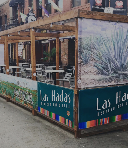 Las Hadas Front Patio