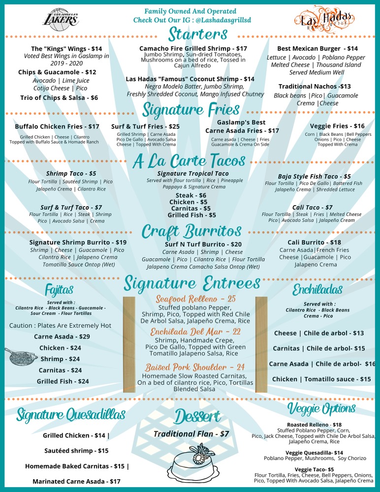 Food Menu